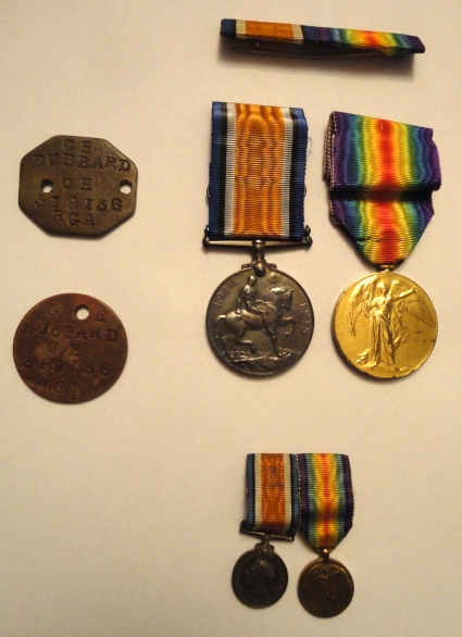 father's medals